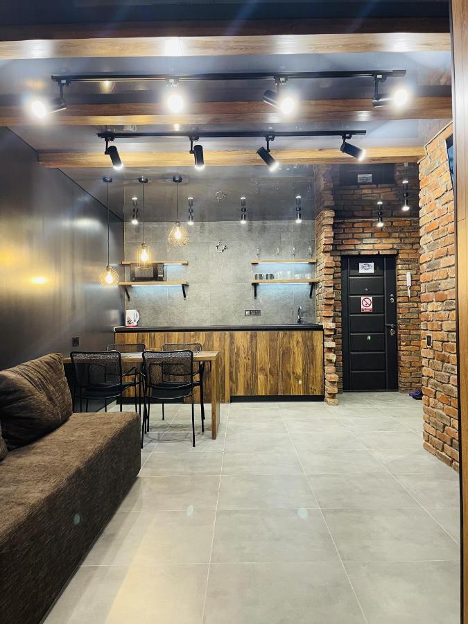 Loft В River Park З Джакузі Dnipro Esterno foto