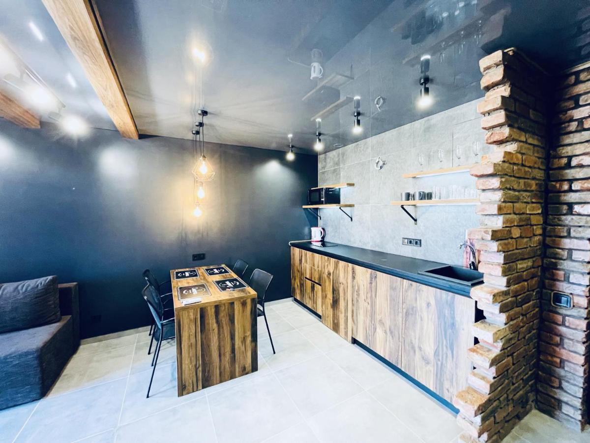 Loft В River Park З Джакузі Dnipro Esterno foto