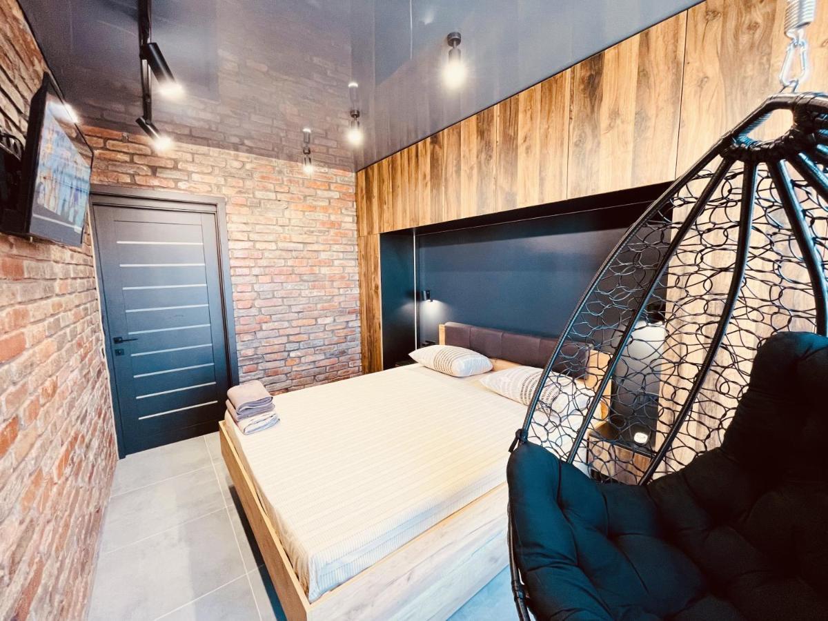 Loft В River Park З Джакузі Dnipro Esterno foto